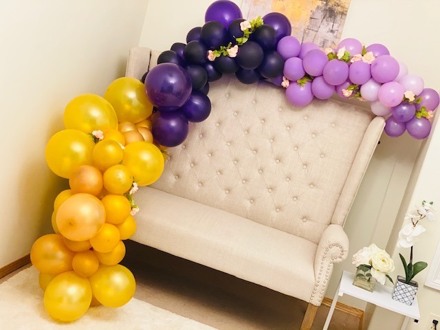 Balloon Garland with Backdrop - Image 8