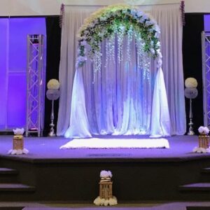 Wedding Arch with Flowers