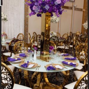 Purple Floran Centerpiece - 90cm